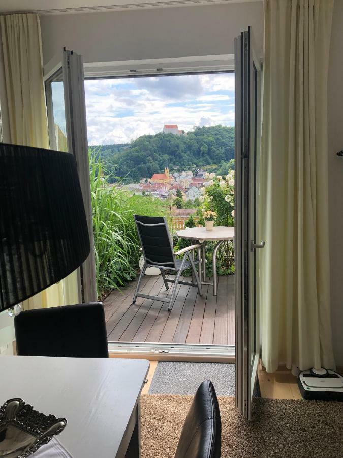 Ferienwohnung Burgenblick Mit Blick Auf ריאדנבורג מראה חיצוני תמונה